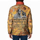Ngugi wa Thiong O Padded Jacket African Literary Icon Portrait Cultural Revival - African Pride