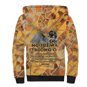Ngugi wa Thiong O Sherpa Hoodie African Literary Icon Portrait Cultural Revival - African Pride