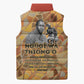 Ngugi wa Thiong O Sleeveless Puffer Jacket African Literary Icon Portrait Cultural Revival - African Pride