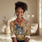 Ngugi wa Thiong O Women Casual Shirt African Literary Icon Portrait Cultural Revival - African Pride