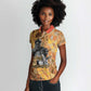 Ngugi wa Thiong O Women Polo Shirt African Literary Icon Portrait Cultural Revival - African Pride