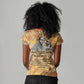 Ngugi wa Thiong O Women V-Neck T-Shirt African Literary Icon Portrait Cultural Revival - African Pride