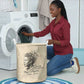 Maya Angelou Laundry Basket I Know Why The Caged Bird Sings - African Pride