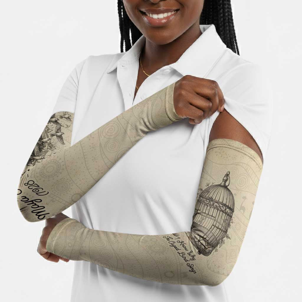 Maya Angelou Arm Sleeves I Know Why The Caged Bird Sings - African Pride