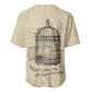 Maya Angelou Baseball Jersey I Know Why The Caged Bird Sings - African Pride