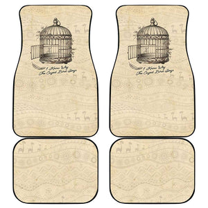 Maya Angelou Car Mats I Know Why The Caged Bird Sings - African Pride