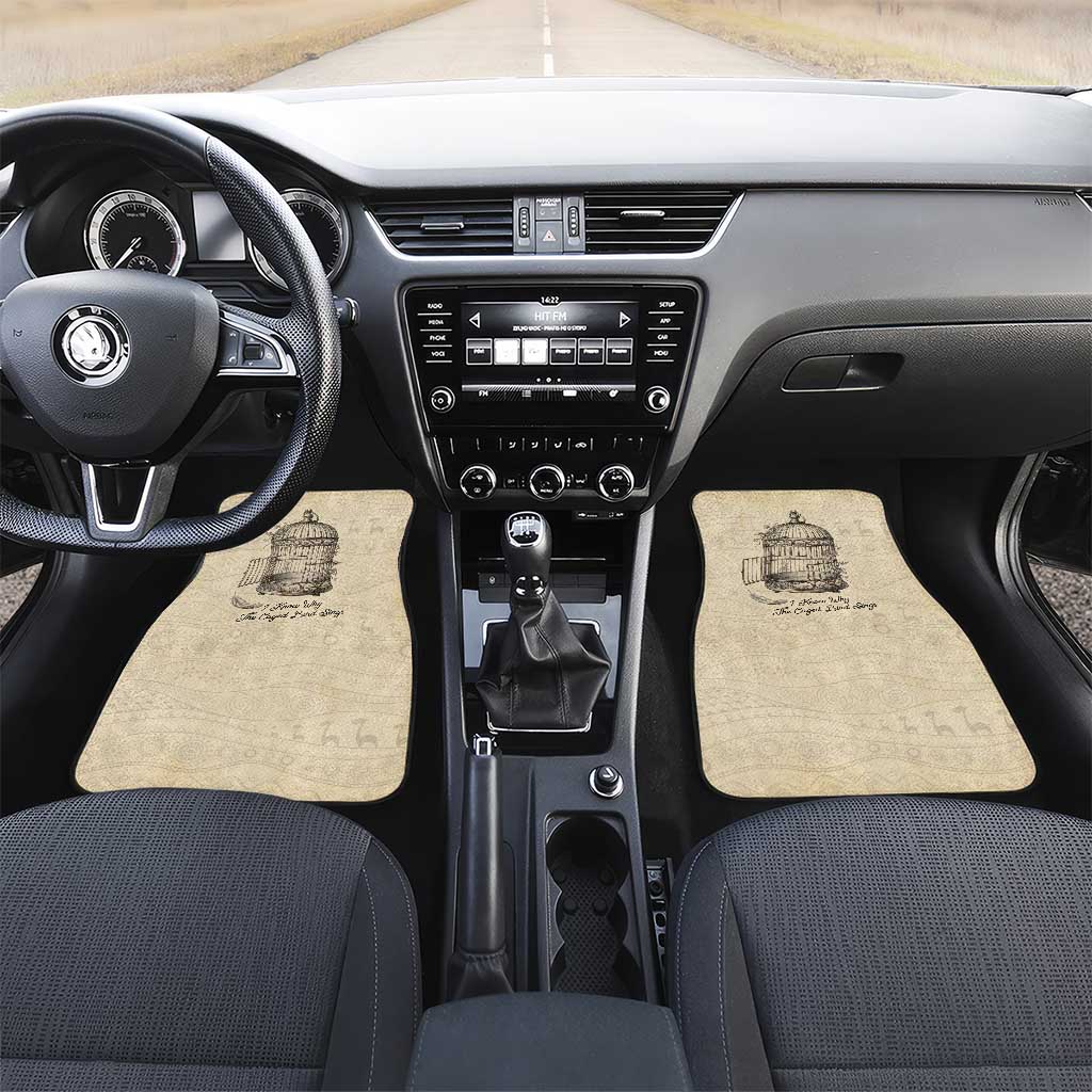 Maya Angelou Car Mats I Know Why The Caged Bird Sings - African Pride
