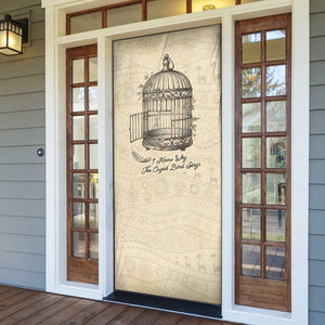 Maya Angelou Door Cover I Know Why The Caged Bird Sings - African Pride