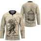 Maya Angelou Hockey Jersey I Know Why The Caged Bird Sings - African Pride