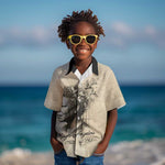 Maya Angelou Kid Hawaiian Shirt I Know Why The Caged Bird Sings - African Pride