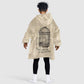 Maya Angelou Kid Wearable Blanket Hoodie I Know Why The Caged Bird Sings - African Pride