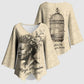 Maya Angelou Kimono Sleeve Blouse I Know Why The Caged Bird Sings - African Pride