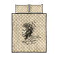 Maya Angelou Quilt Bed Set I Know Why The Caged Bird Sings - African Pride
