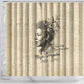 Maya Angelou Shower Curtain I Know Why The Caged Bird Sings - African Pride