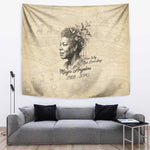 Maya Angelou Tapestry I Know Why The Caged Bird Sings - African Pride