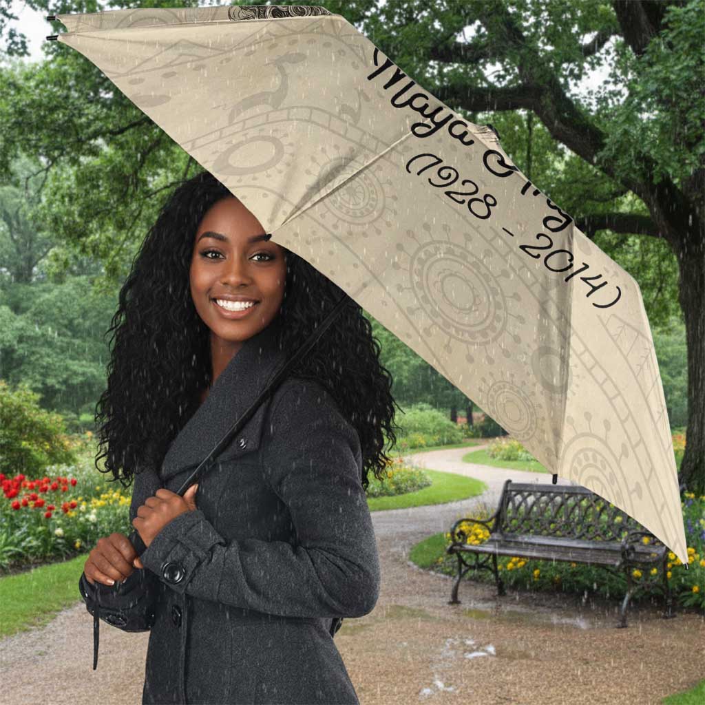 Maya Angelou Umbrella I Know Why The Caged Bird Sings - African Pride