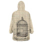 Maya Angelou Wearable Blanket Hoodie I Know Why The Caged Bird Sings - African Pride