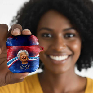 Maya Angelou AirPods Case Inspirational Life Mission Quote Celebration of Joy Passion and Compassion - African Pride