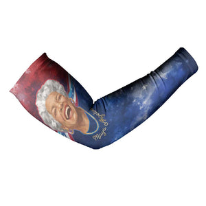 Maya Angelou Arm Sleeves Inspirational Life Mission Quote Celebration of Joy Passion and Compassion - African Pride