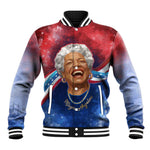 Maya Angelou Baseball Jacket Inspirational Life Mission Quote Celebration of Joy Passion and Compassion - African Pride