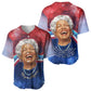 Maya Angelou Baseball Jersey Inspirational Life Mission Quote Celebration of Joy Passion and Compassion - African Pride