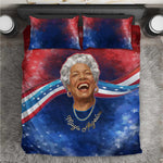 Maya Angelou Bedding Set Inspirational Life Mission Quote Celebration of Joy Passion and Compassion - African Pride