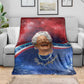 Maya Angelou Blanket Inspirational Life Mission Quote Celebration of Joy Passion and Compassion - African Pride