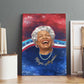 Maya Angelou Canvas Wall Art Inspirational Life Mission Quote Celebration of Joy Passion and Compassion - African Pride