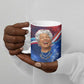 Maya Angelou Ceramic Mug Inspirational Life Mission Quote Celebration of Joy Passion and Compassion - African Pride