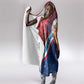 Maya Angelou Hooded Blanket Inspirational Life Mission Quote Celebration of Joy Passion and Compassion - African Pride