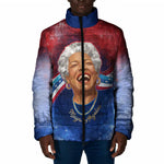 Maya Angelou Padded Jacket Inspirational Life Mission Quote Celebration of Joy Passion and Compassion - African Pride