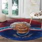 Maya Angelou Round Carpet Inspirational Life Mission Quote Celebration of Joy Passion and Compassion - African Pride