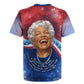Maya Angelou Rugby Jersey Inspirational Life Mission Quote Celebration of Joy Passion and Compassion - African Pride