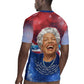 Maya Angelou Rugby Jersey Inspirational Life Mission Quote Celebration of Joy Passion and Compassion - African Pride