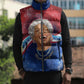 Maya Angelou Sleeveless Puffer Jacket Inspirational Life Mission Quote Celebration of Joy Passion and Compassion - African Pride