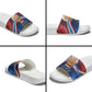 Maya Angelou Slide Sandals Inspirational Life Mission Quote Celebration of Joy Passion and Compassion - African Pride