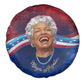 Maya Angelou Spare Tire Cover Inspirational Life Mission Quote Celebration of Joy Passion and Compassion - African Pride