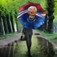 Maya Angelou Umbrella Inspirational Life Mission Quote Celebration of Joy Passion and Compassion - African Pride