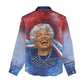 Maya Angelou Women Casual Shirt Inspirational Life Mission Quote Celebration of Joy Passion and Compassion - African Pride