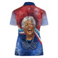 Maya Angelou Women Polo Shirt Inspirational Life Mission Quote Celebration of Joy Passion and Compassion - African Pride