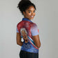 Maya Angelou Women Polo Shirt Inspirational Life Mission Quote Celebration of Joy Passion and Compassion - African Pride