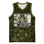 Double V Campaign American History 1942 Basketball Jersey Military Camouflage Tuskegee Airmen World War II