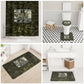 Double V Campaign American History 1942 Bathroom Set Military Camouflage Tuskegee Airmen World War II