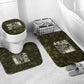 Double V Campaign American History 1942 Bathroom Set Military Camouflage Tuskegee Airmen World War II