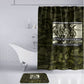 Double V Campaign American History 1942 Bathroom Set Military Camouflage Tuskegee Airmen World War II