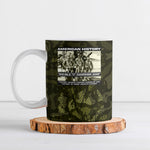 Double V Campaign American History 1942 Ceramic Mug Military Camouflage Tuskegee Airmen World War II