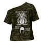 Double V Campaign American History 1942 Cross Shoulder Shirt Military Camouflage Tuskegee Airmen World War II