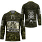 Double V Campaign American History 1942 Hockey Jersey Military Camouflage Tuskegee Airmen World War II