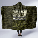 Double V Campaign American History 1942 Hooded Blanket Military Camouflage Tuskegee Airmen World War II