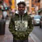 Double V Campaign American History 1942 Hoodie Military Camouflage Tuskegee Airmen World War II